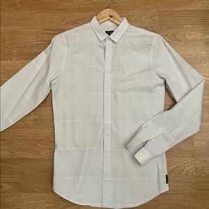 ARMANI EXCHANGE button down shirt (s)
